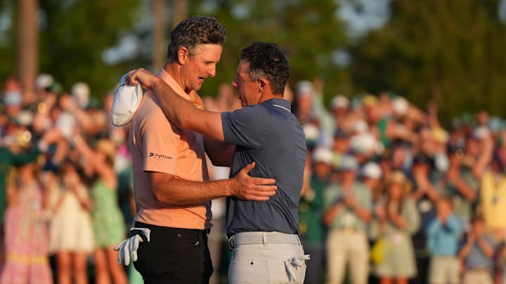 Justin Rose had a classy message for Rory McIroy after his win at the Masters.