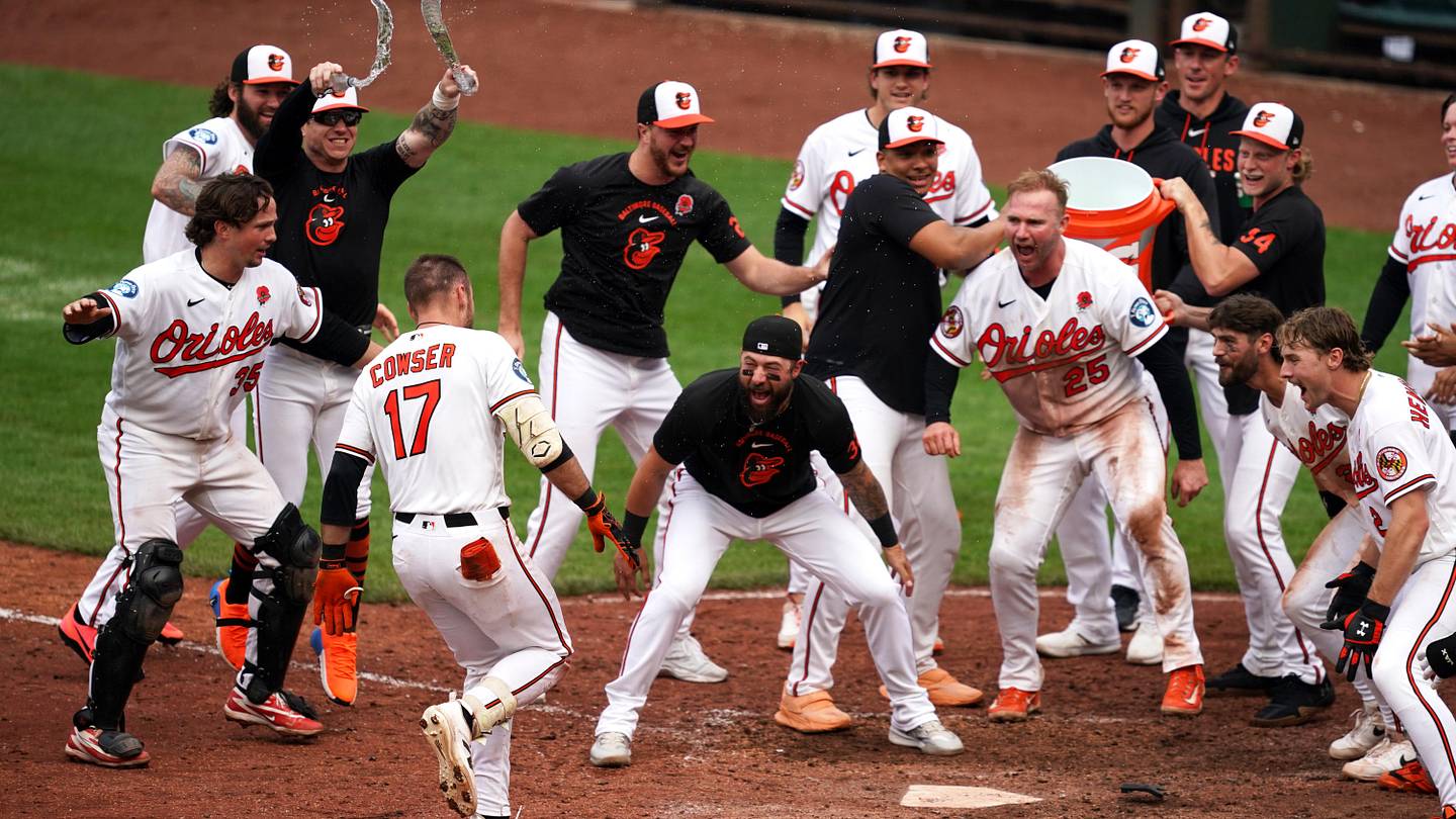 Cowser's Second Walk-off Blast In Two Days Keys Orioles Biggest Win Of Season