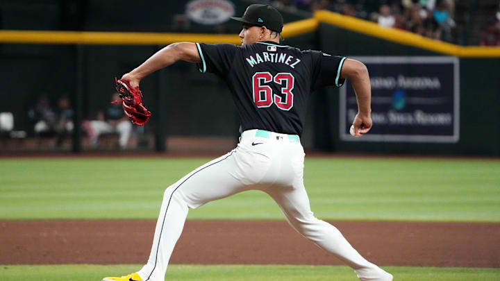 Arizona Diamondbacks Starting Pitcher Justin Martinez Arizona Diamondbacks Starting Pitcher Justin Martinez