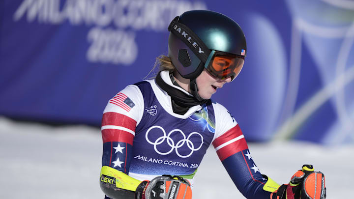 Shiffrin won her first medal of the 2026 Games on Wednesday.