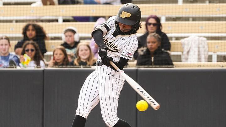 Moriah Polar at the plate Moriah Polar at the plate
