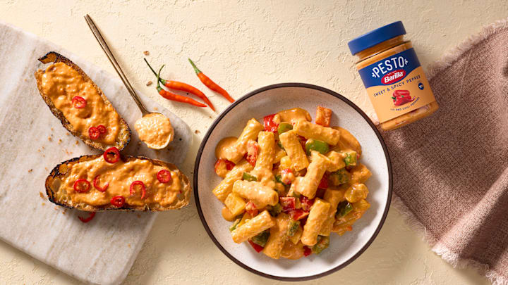Barilla Sweet and Spicy Pepper Pesto