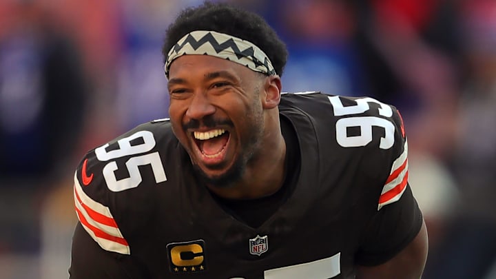 Cleveland Browns defensive end Myles Garrett