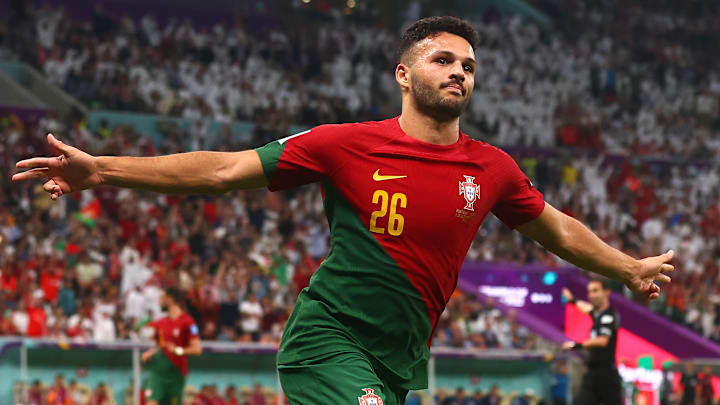 Goncalo Ramos marcó tres goles ante Suiza 