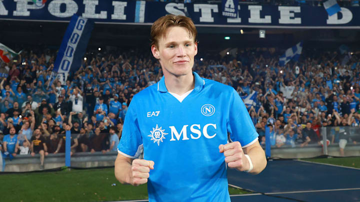 Scott Mctominay a été champion avec Naples cette saison.
