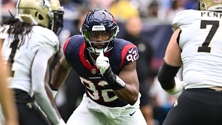 Houston Texans defensive end Dylan Horton