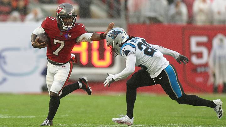 The Buccaneers need a big game from Bucky Irving in Week 7. The Buccaneers need a big game from Bucky Irving in Week 7.