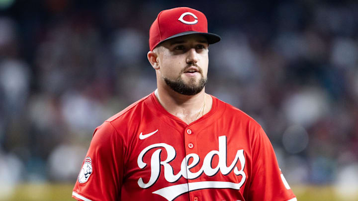 Cincinnati Reds pitcher Graham Ashcraft Cincinnati Reds pitcher Graham Ashcraft