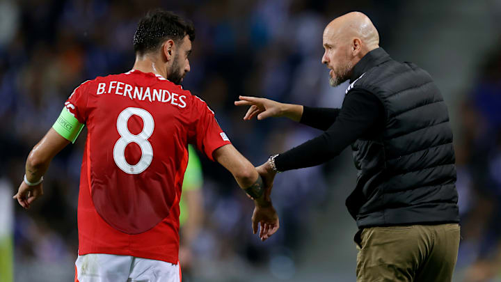 Fernandes spoke with Ten Hag