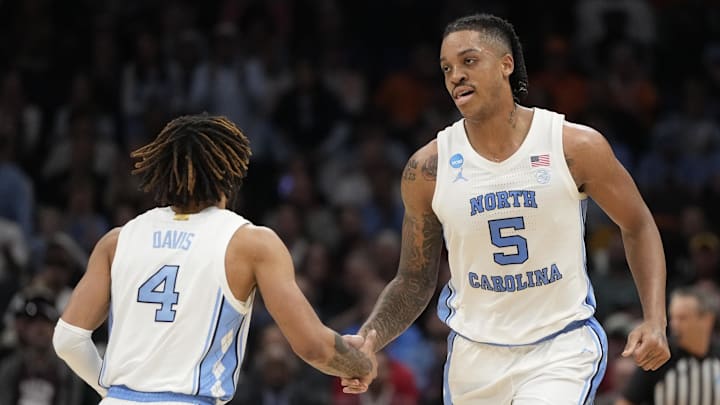 UNC basketball center Armando Bacot UNC basketball center Armando Bacot