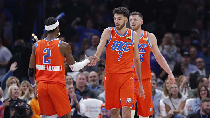 Oklahoma City Thunder center Chet Holmgren is an interesting prop target on Sunday.