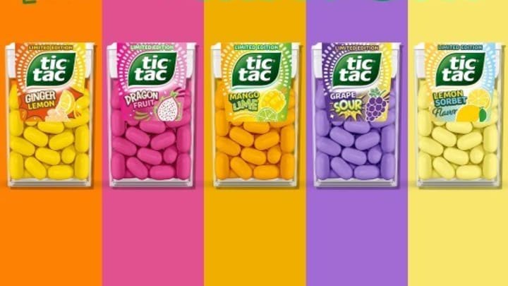 What's the new Tic Tac limited edition flavor? 