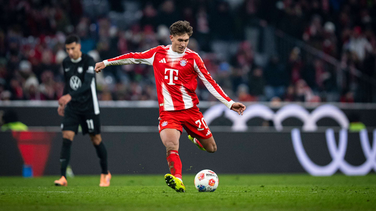 Brilliant Bischof: The young star put on a show against Wolfsburg