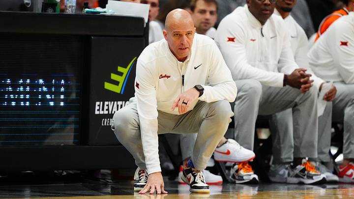 Oklahoma State Cowboys head coach Steve Lutz.