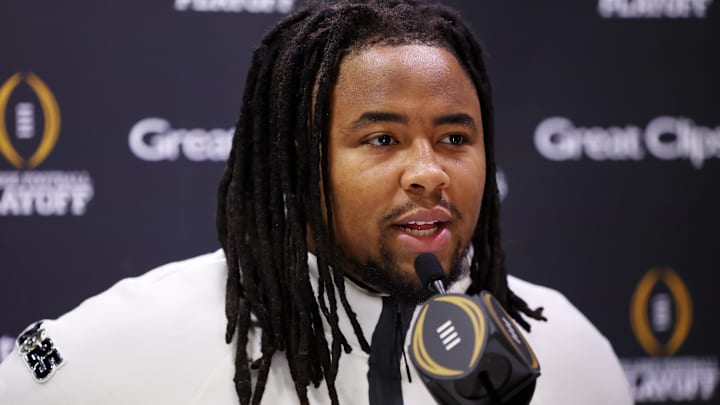 Ohio State Buckeyes defensive tackle Tyleik Williams (91). Ohio State Buckeyes defensive tackle Tyleik Williams (91).