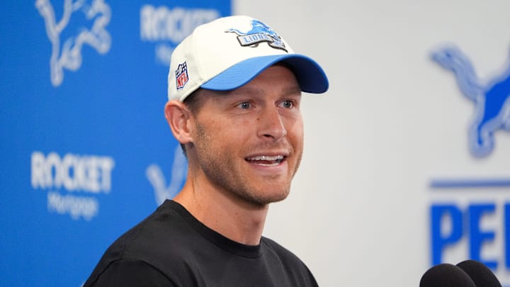 Johnson spent three seasons as offensive coordinator in Detroit.