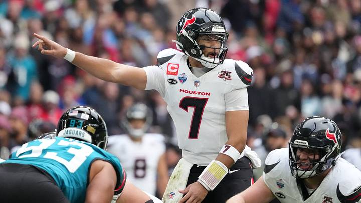 C.J. Stroud and the Texans are home favorites against the Giants. C.J. Stroud and the Texans are home favorites against the Giants.