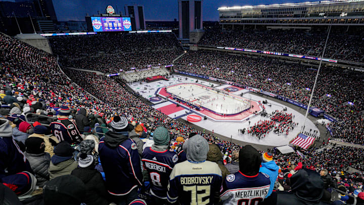 2025 NHL Stadium Series - Detroit Red Wings v Columbus Blue Jackets 2025 NHL Stadium Series - Detroit Red Wings v Columbus Blue Jackets