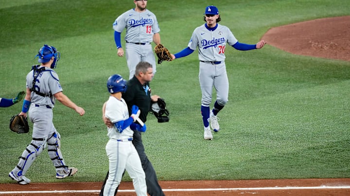World Series - Los Angeles Dodgers v Toronto Blue Jays - Game Seven World Series - Los Angeles Dodgers v Toronto Blue Jays - Game Seven