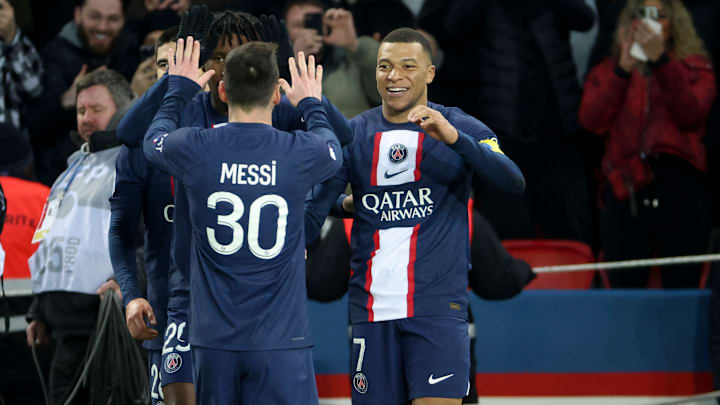 Messi y Mbappé