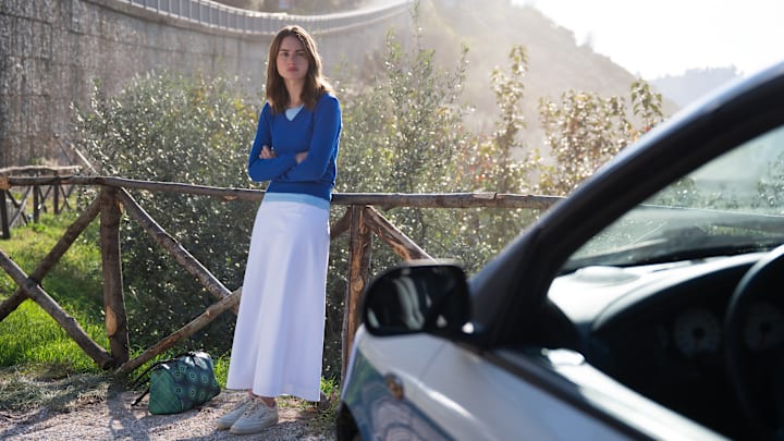 THE TWISTED TALE OF AMANDA KNOX - “Amanda” - American college student, Amanda Knox, embarks on her study abroad trip in Italy. The morning before Amanda is supposed to leave on a romantic excursion with her new Italian boyfriend, Raffaele Sollecito, things take a sinister turn. (Disney/Andrea Miconi)
GRACE VAN PATTEN