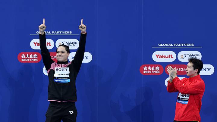 Ósmar Olvera es campeón del mundo en el trampolín de 3 metros individual. Ósmar Olvera es campeón del mundo en el trampolín de 3 metros individual.