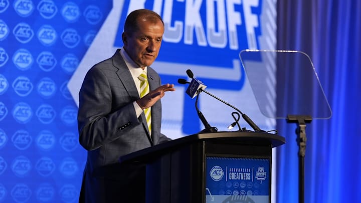 Jim Phillips, ACC. (Mandatory Credit: Jim Dedmon-Imagn Images)