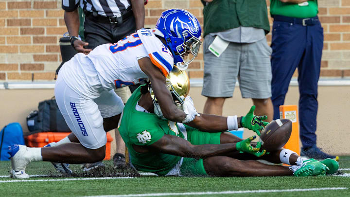 Boise State Broncos defensive back Sherrod Smith.