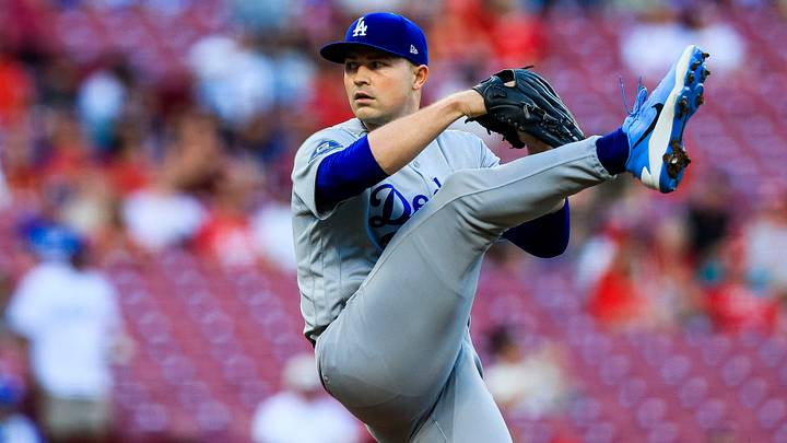 Sep 14, 2026; Cincinnati, Ohio, USA; Los Angeles Dodgers starting pitcher Tarik Skubal (29) pitches against the Cincinnati Reds in the first inning at Great American Ball Park. Mandatory Credit: Katie Stratman-Imagn Images Sep 14, 2026; Cincinnati, Ohio, USA; Los Angeles Dodgers starting pitcher Tarik Skubal (29) pitches against the Cincinnati Reds in the first inning at Great American Ball Park. Mandatory Credit: Katie Stratman-Imagn Images