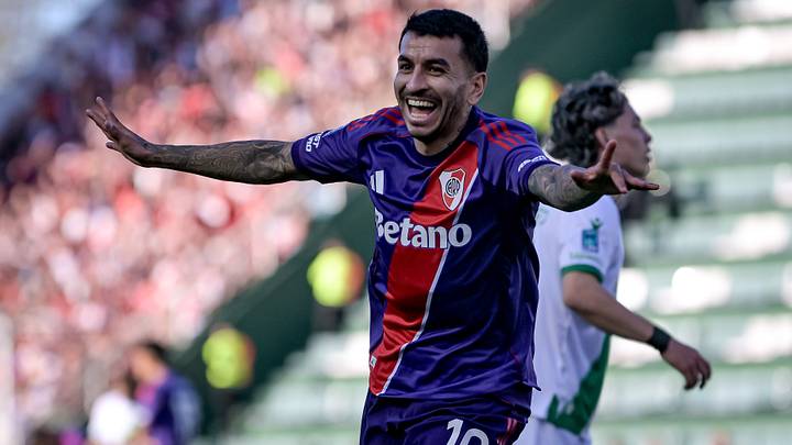 Ángel Correa marcó este domingo frente al Banfield