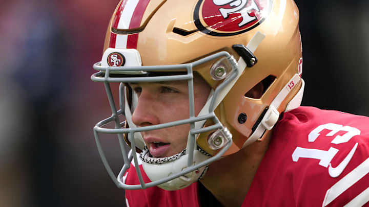 San Francisco 49ers quarterback Brock Purdy (13)
