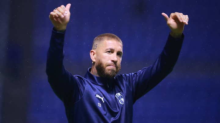 El español Sergio Ramos había logrado un buen tanto de cabeza El español Sergio Ramos había logrado un buen tanto de cabeza