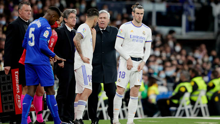 Ancelotti realizó un doble cambio dando minutos a Ceballos y a Bale