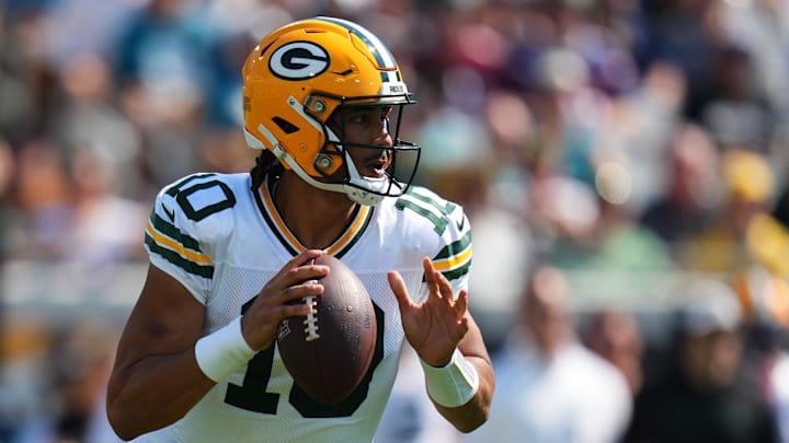 Green Bay Packers quarterback Jordan Love