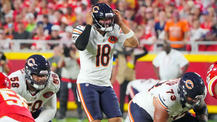 Caleb Williams and Bears QBs will simply need to learn the offense the right way and not cheat. Caleb Williams and Bears QBs will simply need to learn the offense the right way and not cheat.