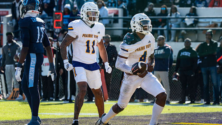 Prairie View A&M quarterback Cameron Peters (4) Prairie View A&M quarterback Cameron Peters (4)