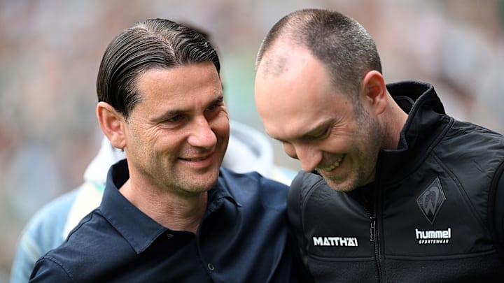 Gerardo Seoane mit Ole Werner