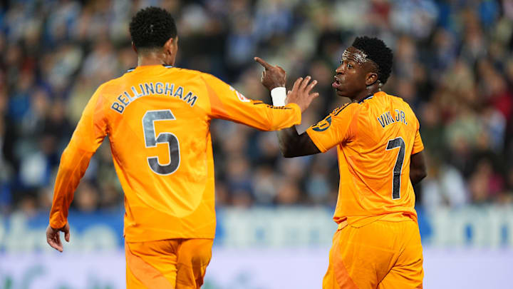 Bellingham e Vini Junior estão confirmados para a partida