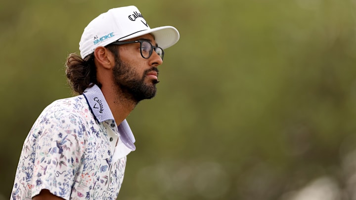 Akshay Bhatia at the Valero Texas Open