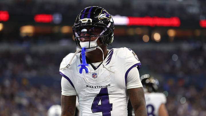 Baltimore Ravens wide receiver Zay Flowers. Baltimore Ravens wide receiver Zay Flowers.