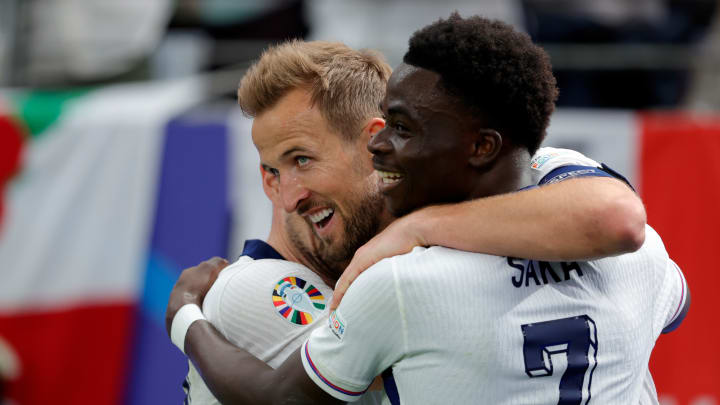 Kane has hailed Saka's England performance