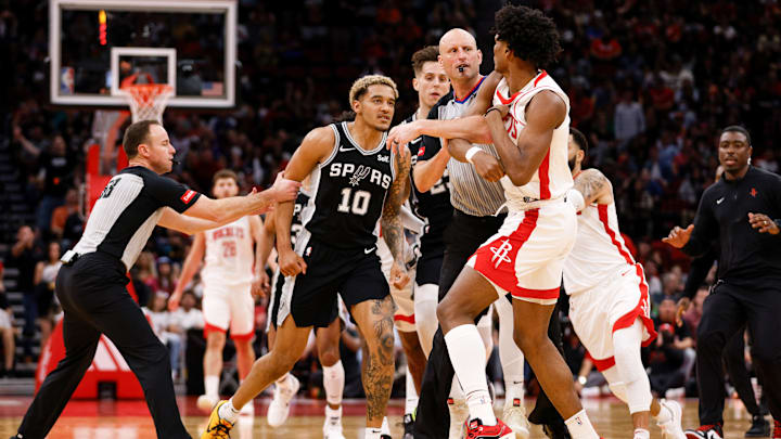 San Antonio Spurs v Houston Rockets