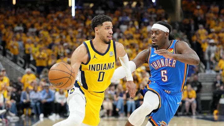 Indiana Pacers guard Tyrese Haliburton is a solid prop target in Game 5. Indiana Pacers guard Tyrese Haliburton is a solid prop target in Game 5.