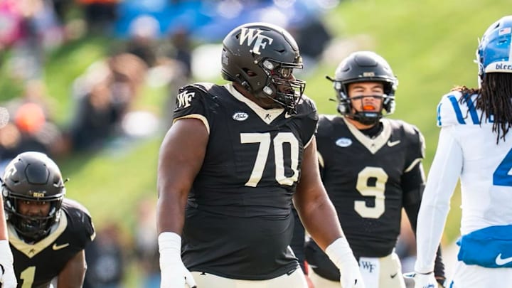 Wake Forest OL Nick Sharpe Wake Forest OL Nick Sharpe