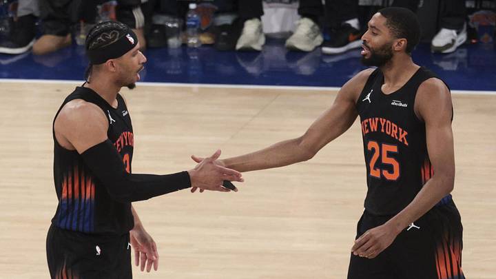 Mikal Bridges is providing leadership to the Knicks in the lead up to the Finals.