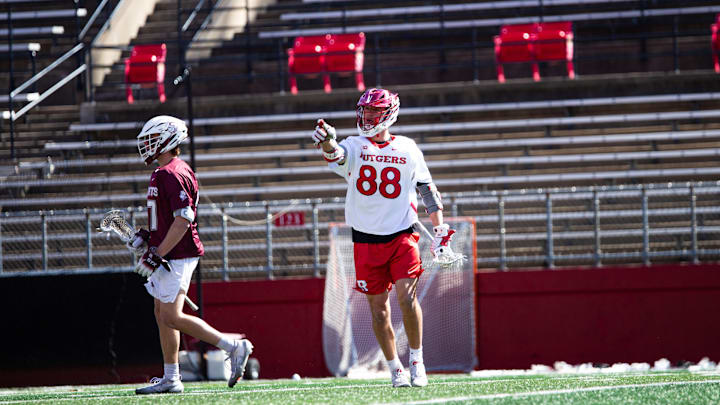 Rutgers men's lacrosse powered past Bellarmine, 21-8 on March 14th at SHI Stadium, Piscataway, NJ. 