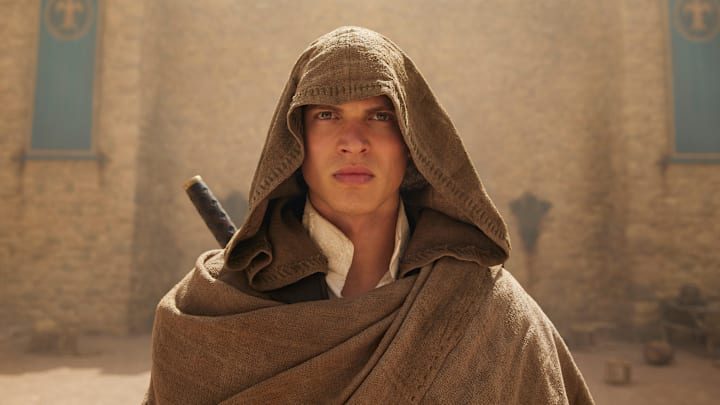 Rand al'Thor played by Josha Stradowski in The Wheel of Time season 2. Image: Prime Video.