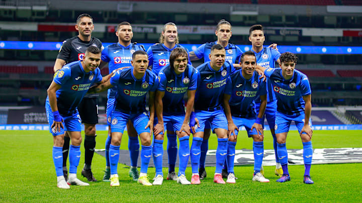 El equipo de Cruz Azul.