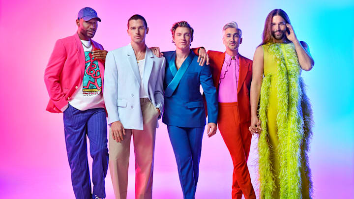 Queer Eye. (L to R) Karamo Brown, Antoni Porowski, Jeremiah Brent, Tan France, and Jonathan Van Ness