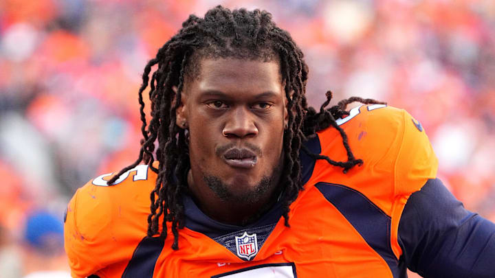Denver Broncos linebacker Randy Gregory (5)
